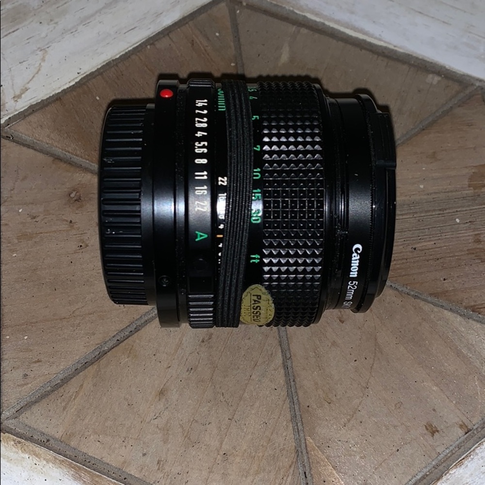 Canon Camera 50mm lens